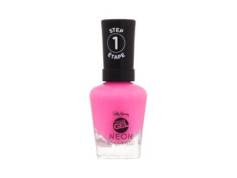 Sally Hansen Miracle Gel Lak na nehty Neon 14,7 ml 050 Fuchsia Fever pro ženy