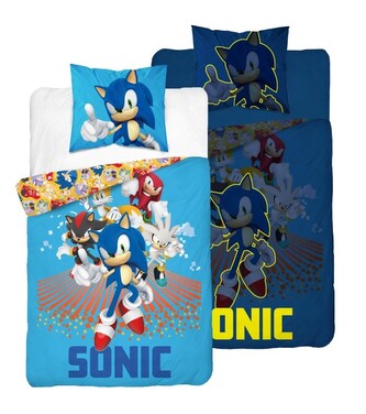 DETEXPOL Povlečení Sonic svítící  Bavlna, 140/200, 70/80 cm