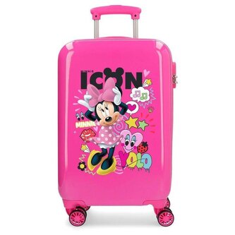 JOUMMABAGS Cestovní kufr ABS Enjoy Minnie Icon  ABS plast, 55 cm