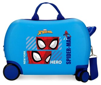 JOUMMABAGS Dětský kufřík na kolečkách Spiderman Hero  ABS plast, 45 cm JOUMMABAGS Dětský kufřík na kolečkách Spiderman Hero  ABS plast, 45 cm
