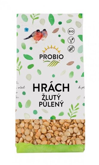 hrách žlutý půlený PROBIO 500g