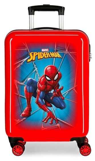 JOUMMABAGS Cestovní kufr ABS Spiderman Black  ABS plast, 55 cm