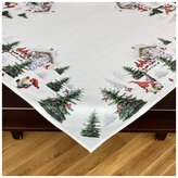 Vánoční ubrus na stůl CHRISTMAS LANTERNS 85x85 cm Mybesthome