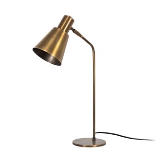 Stolní lampa Sivani III zlatá