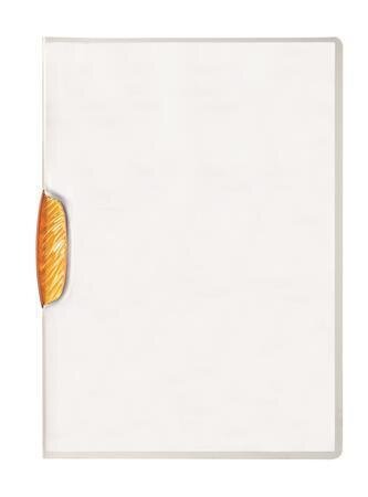 Desky s rychlovazačem "Swingclip 30", oranžová, s klipem, A4, DURABLE 226009