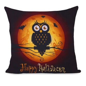 Povlak na polštář Decoking Halloween černý, velikost 80x80