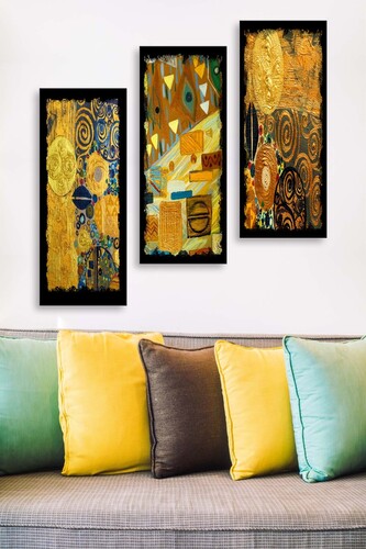 Sada obrazů CALL WILD 70 x 50 cm 3 kusy