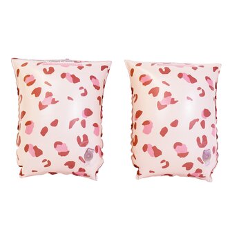 Rukávniky Leopard staroružový 0-2 roky