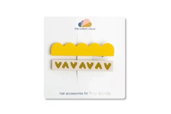 SET 2 MAXI SPONIEK THE COTTON CLOUD LEMON