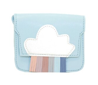 Kabelka Mini Dúha Modrá