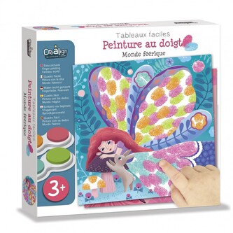 Maľovanie prstovými farbami Svet víl 3+