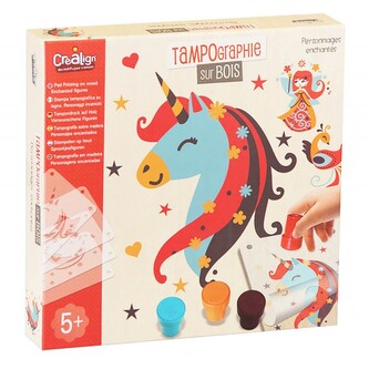 Malování na dřevo Fantazie 5+