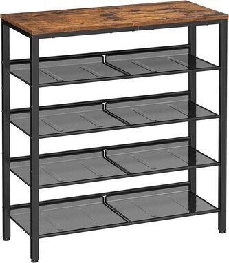 Botník Vasagle Lorado 93 cm hnědý