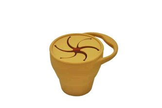 SILIKÓNOVÝ SNACK - HRNČEK COTTON CLOUD MUSTARD