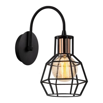 Nástěnná lampa Kapadokya černá