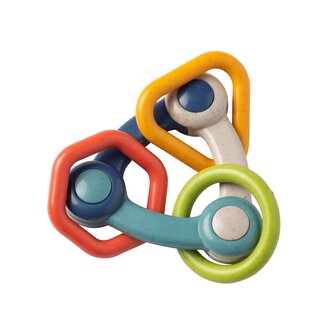 Hrkálka Trojuholník s príveskami (BIO)