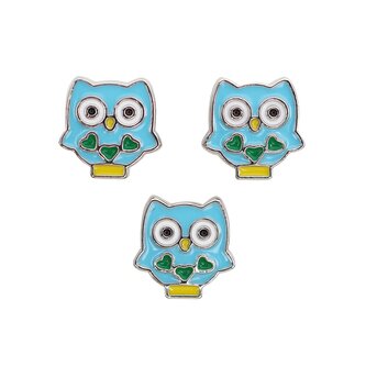 Sova Prívesok na náramok 5 ks