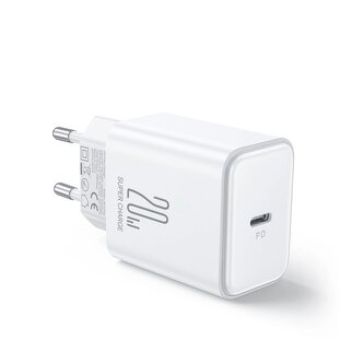 Ładowarka USB C 20W PD Joyroom JR-TCF06 - biała