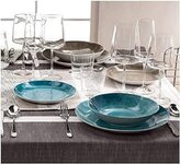 Jídelní 18-ti dílná sada talířů Essential Acqua BRANDANI