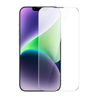 Baseus szkło hartowane do iPhone 14 Plus / 13 Pro Max na cały ekran z osłoną na głośnik 0.4mm + zestaw montażowy Baseus szkło hartowane do iPhone 14 Plus / 13 Pro Max na cały ekran z osłoną na głośnik 0.4mm + zestaw montażowy