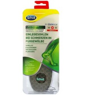 Scholl Ortopedické vložky In-Balance Arch (Insole) 1 pár Varianta Small unisex