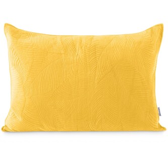 Polštář Plasha 50x70 cm žlutý, velikost 50x70