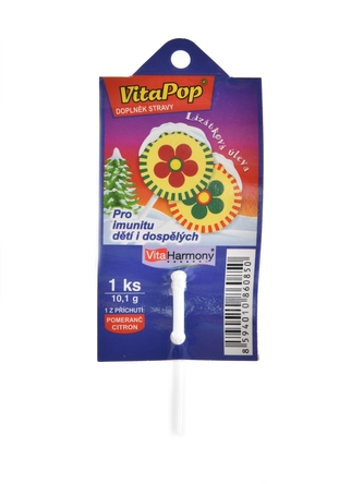 VitaHarmony - Vitapop lízátková úleva při nachlazení 1ks