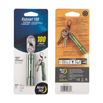 Svítilna na klíče Nite Ize  Keychain Flashlight Olivová