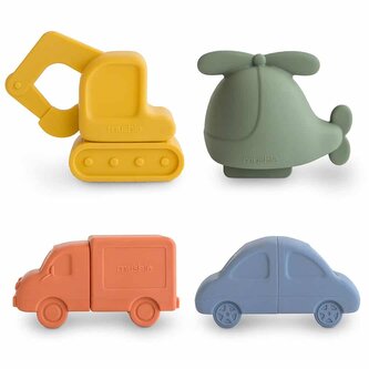 SET HRAČIEK NA KÚPANIE MUSHIE - VEHICLES