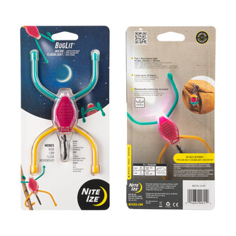 Mikro svítilna Nite Ize Buglit® Red Teal Yellow