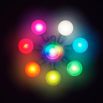 Nite Ize Světýlko nejen na obojek Spotlit Disco select (s možností výběru barvy)