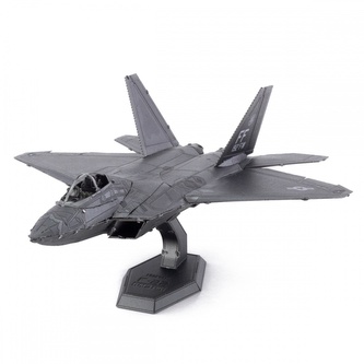 Metal Earth Luxusní ocelová stavebnice F-22 Raptor