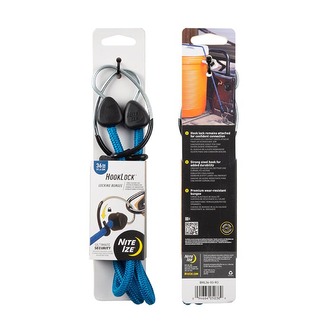 Uzamykatelný gumicuk Nite Ize HOOKLOCK™ LOCKING BUNGEE Modrá