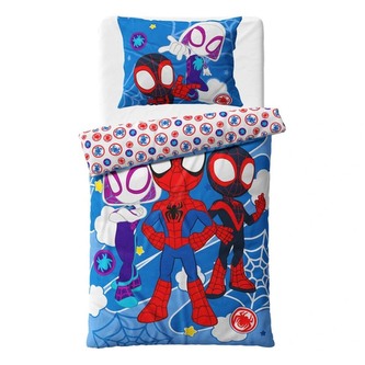 Carbotex Mikroplyšové povlečení Spidey Úžasní přátelé 140x200, 70x90 cm