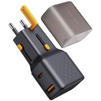 Cestovní adaptér VOLTME VITO Go EzTravel Charger black