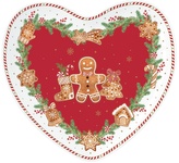 Servírovací talíř Fancy Gingerbread