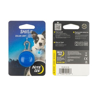 Nite Ize Světýlko nejen na obojek Spotlit Modrá