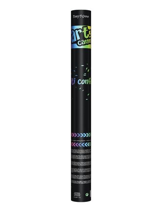 Párty konfety vystřelovací 60 cm, multicolor