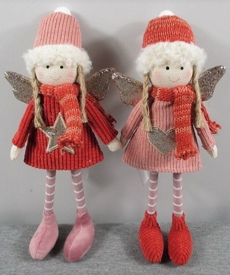 Pár plyšových andílků