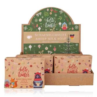 MÝDLO s ovčím mlékem 100g HELLO WINTER  ACCENTRA
