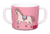 Melamin baby hrníček HOPPE DOT kůň (7,5cm) sigikid