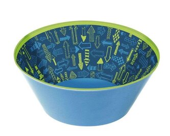 Melamin lifestyle miska ARROWS šipky (15x9,5 cm) sigikid