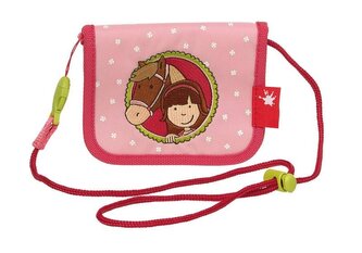 Malá jezdkyně GINA GALOPP  peněženka na krk(12x10x2 cm) sigikid