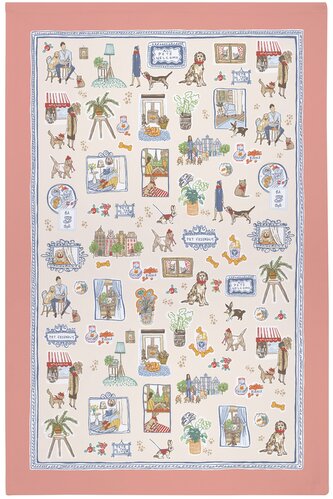 Kuchyňská utěrka Pets In The City