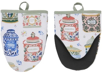 Pár malých kuchyňských rukavic Tea Tins