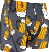 Pánské boxerky VoXX vícebarevné (Kevin-pivo/velké šedé) XXL