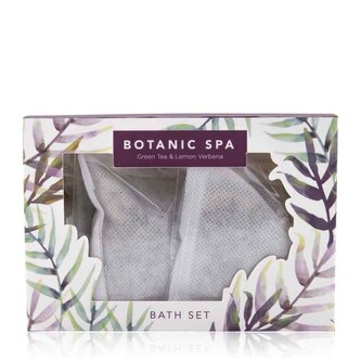 KOUPELOVÝ ČAJ 3x120g BOTANIC SPA v dárk. krabičce vůně zel.čaj a citron. verbena ACCENTRA