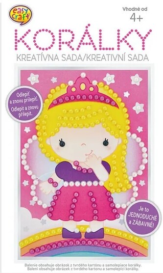 Kreativní tvoření z korálků, princezna