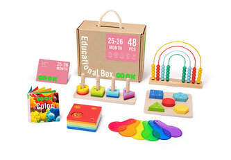 25–36 mesiacov Edukačný box 6 ks 25–36 mesiacov Edukačný box 6 ks