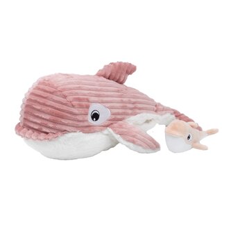 Plyšová kosatka Mamička a bábätko Ružová